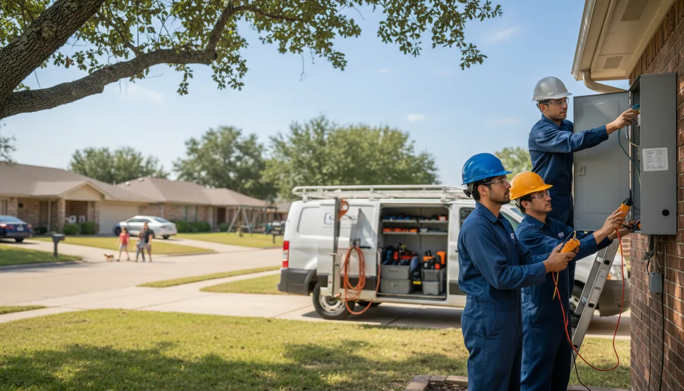 Certified electrician providing emergency electrical services in Middletown, IL